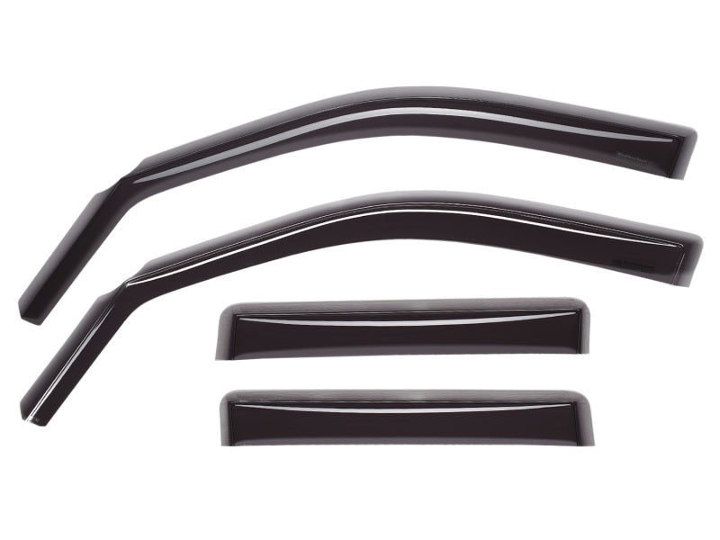 WeatherTech Wind Deflectors Weathertech 17+ Jeep Compass Front and Rear Side Window Deflectors - Dark Smoke