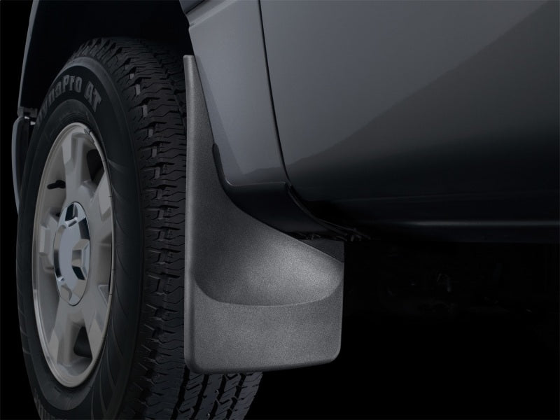 WeatherTech Mud Flaps WeatherTech 18+ Jeep Wrangler JL No Drill Mudflaps - Black
