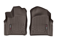 Load image into Gallery viewer, WeatherTech Floor Mats - Rubber WeatherTech 2016+ Dodge Durango Front FloorLiner - Cocoa
