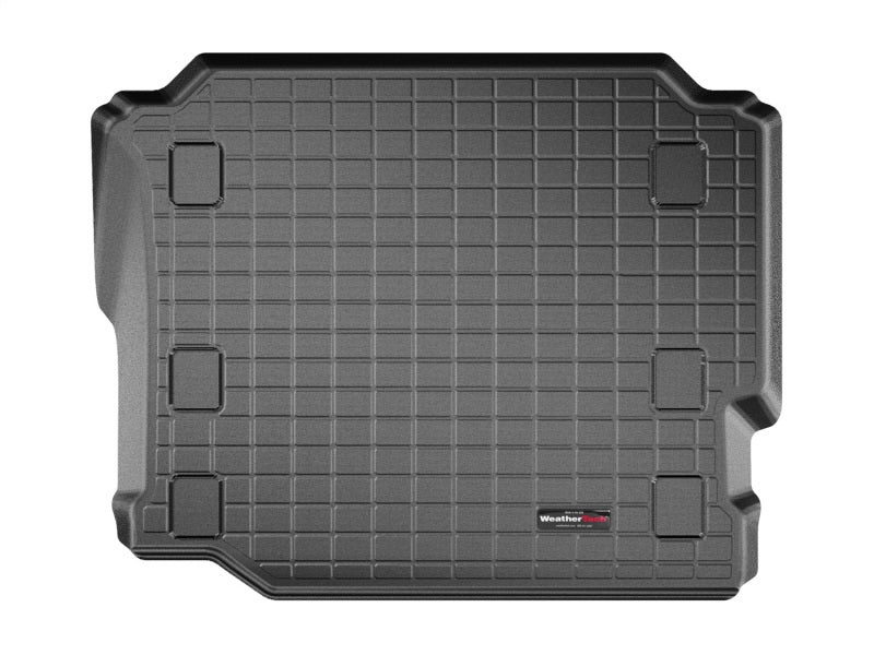 WeatherTech Floor Mats - Rubber WeatherTech 2018+ Jeep Wrangler Unlimited JL No w/o Subwoofer Cargo Liners - Black