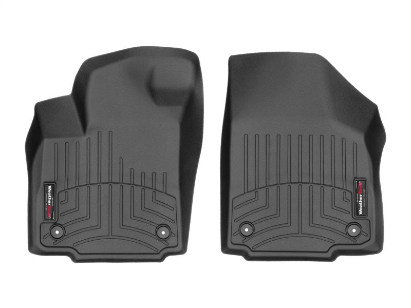 WeatherTech Floor Mats - Rubber WeatherTech 21-23 Jeep Grand Cherokee L & 2022+ Grand Cherokee 4XE ONLY Front FloorLiner - Black