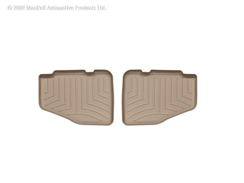 WeatherTech Floor Mats - Rubber WeatherTech 97-06 Jeep Wrangler Rear FloorLiner - Tan