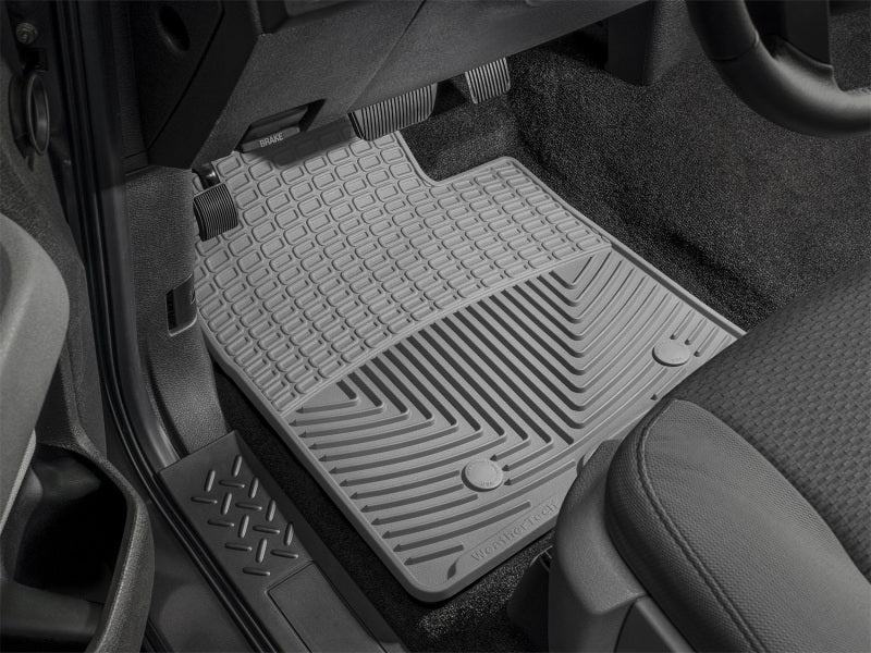 WeatherTech Floor Mats - Rubber WeatherTech 98 Chevrolet Tracker Front Rubber Mats - Grey