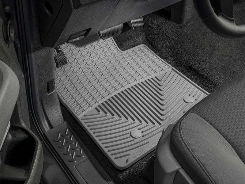 WeatherTech Floor Mats - Rubber WeatherTech 98 Chevrolet Tracker Front Rubber Mats - Grey