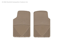 Load image into Gallery viewer, WeatherTech Floor Mats - Rubber WeatherTech 98 Chevrolet Tracker Front Rubber Mats - Tan