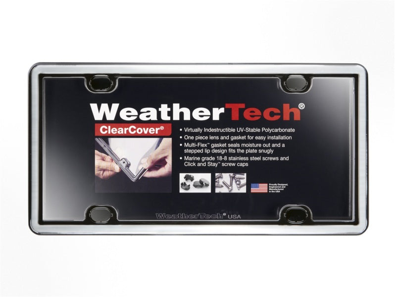 WeatherTech License Frame WeatherTech ClearCover Frame Kit - Chrome