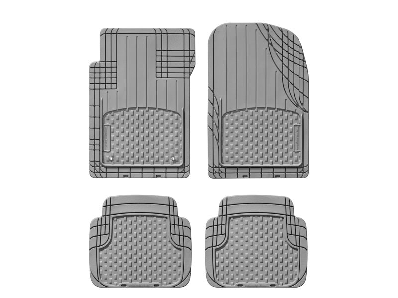 WeatherTech Floor Mats - Rubber WeatherTech Front and Rear AVM - Grey