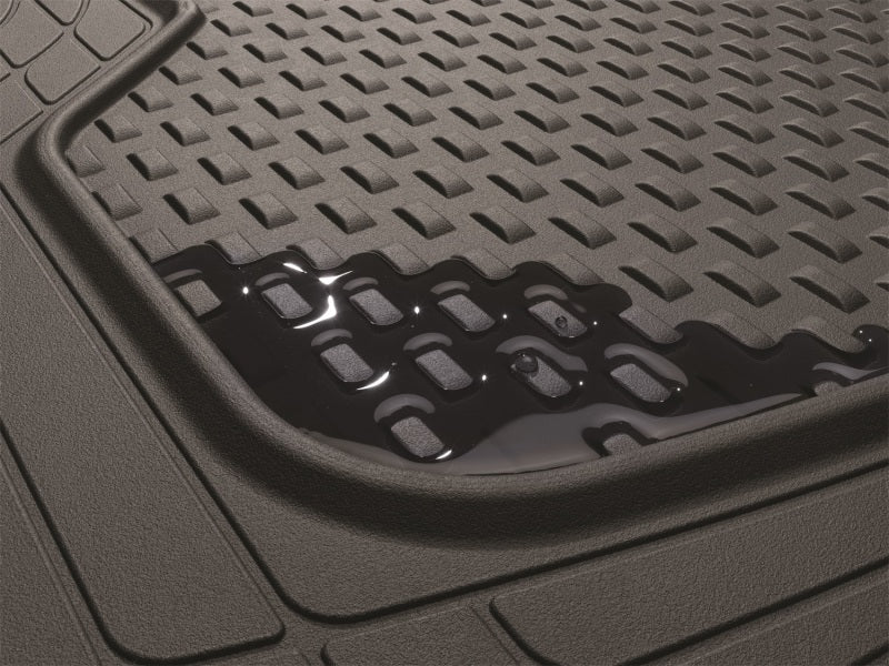 WeatherTech Floor Mats - Rubber WeatherTech Front and Rear Heavy Duty AVM - Black