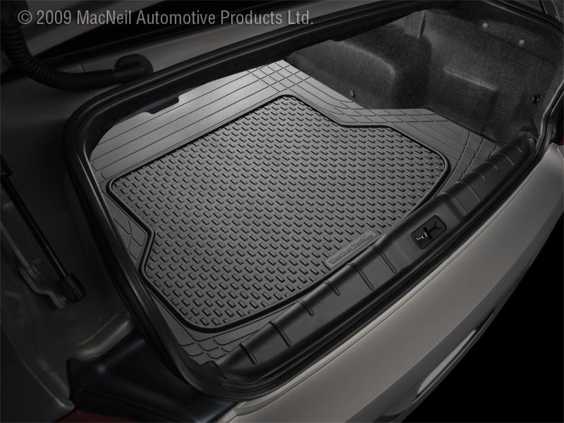 WeatherTech Floor Mats - Rubber WeatherTech Universal All Vehicle Front and Rear Mat - Black