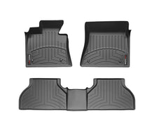 Load image into Gallery viewer, WeatherTech Floor Mats - Rubber WT FloorLiner - Rear - Blk