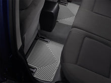 Load image into Gallery viewer, WeatherTech Floor Mats - Rubber WT Rubber Mats - Rear - Grey