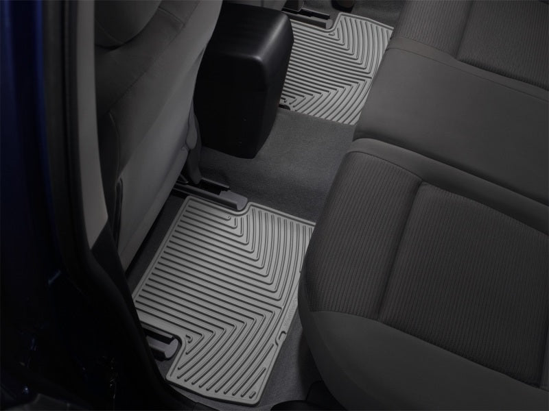 WeatherTech Floor Mats - Rubber WT Rubber Mats - Rear - Grey