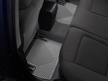 Load image into Gallery viewer, WeatherTech Floor Mats - Rubber WT Rubber Mats - Rear - Grey