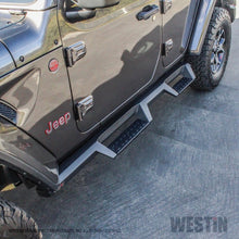 Load image into Gallery viewer, Westin Nerf Bars Westin 18-20 Jeep Wrangler JL Unlimited 4DR HDX Drop Nerf Step Bars - Textured Black