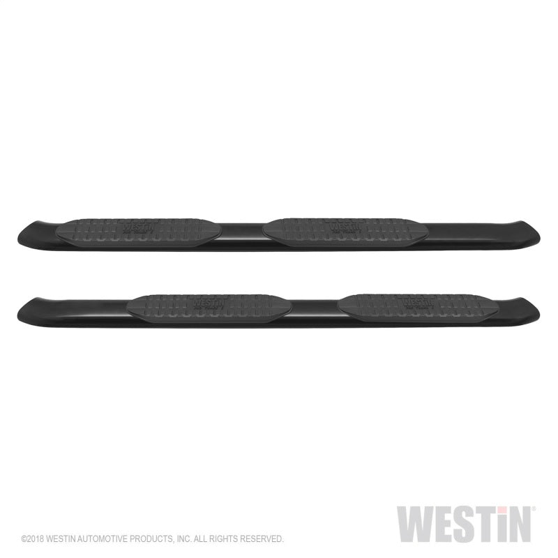 Westin Nerf Bars Westin 18-20 Jeep Wrangler JL Unlimited 4DR PRO TRAXX 5 Oval Nerf Step Bars - Textured Black