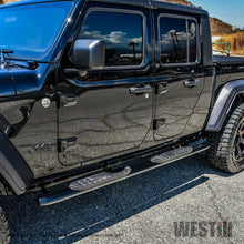Load image into Gallery viewer, Westin Nerf Bars Westin 20-22 Jeep Gladiator PRO TRAXX 4 Oval Nerf Step Bars - Black