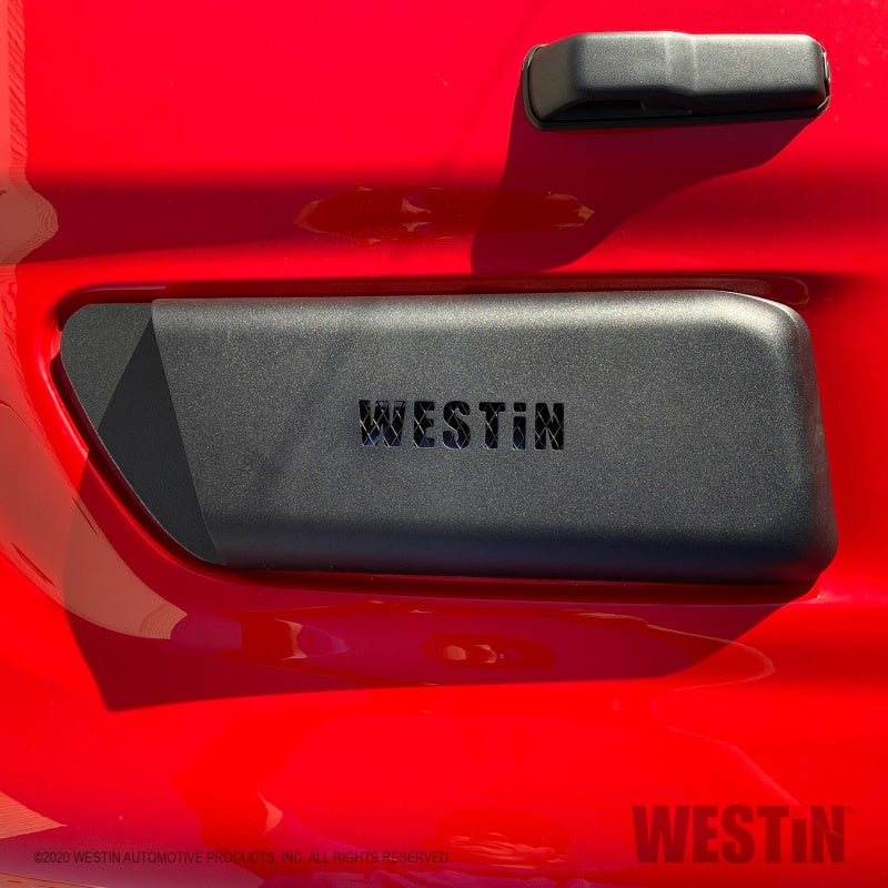 Westin Nerf Bars Westin 2020 Jeep Gladiator HDX Drop Nerf Step Bars - Textured Black
