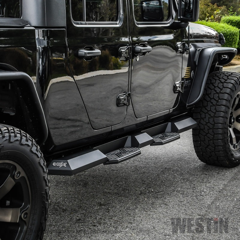 Westin Nerf Bars Westin 2020 Jeep Gladiator HDX Xtreme Nerf Step Bars - Textured Black