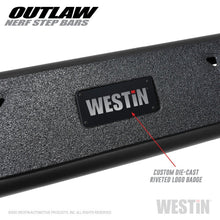Load image into Gallery viewer, Westin Nerf Bars Westin 2020 Jeep Gladiator Outlaw Nerf Step Bars - Textured Black