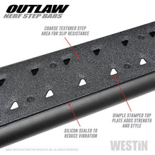 Load image into Gallery viewer, Westin Nerf Bars Westin 2020 Jeep Gladiator Outlaw Nerf Step Bars - Textured Black