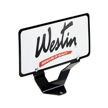 Load image into Gallery viewer, Westin License Plate Relocation Westin Bull Bar License Plate Relocator - Black