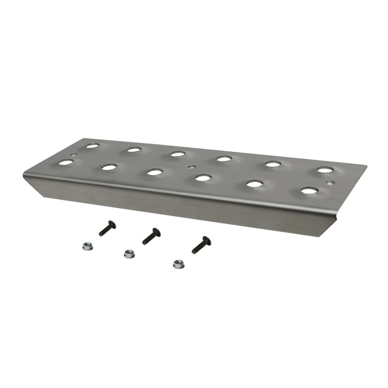 Westin Nerf Bars Westin Replacement HDX Stainless Drop Step Plate Kit 6in. w/Screws (Set of 2) - SS