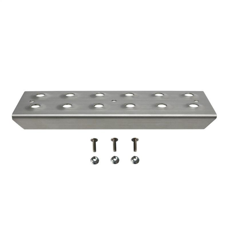 Westin Nerf Bars Westin Replacement HDX Stainless Drop Step Plate Kit 6in. w/Screws (Set of 2) - SS