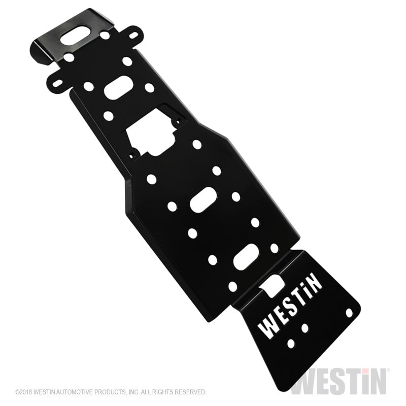 Westin Skid Plates Westin/Snyper 07-11 Jeep Wrangler Transmission Pan Skid Plate - Textured Black