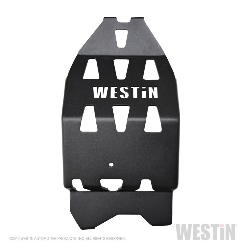 Westin Skid Plates Westin/Snyper 18-21 Jeep Wrangler JL Oil Pan Skid Plate - Textured Black