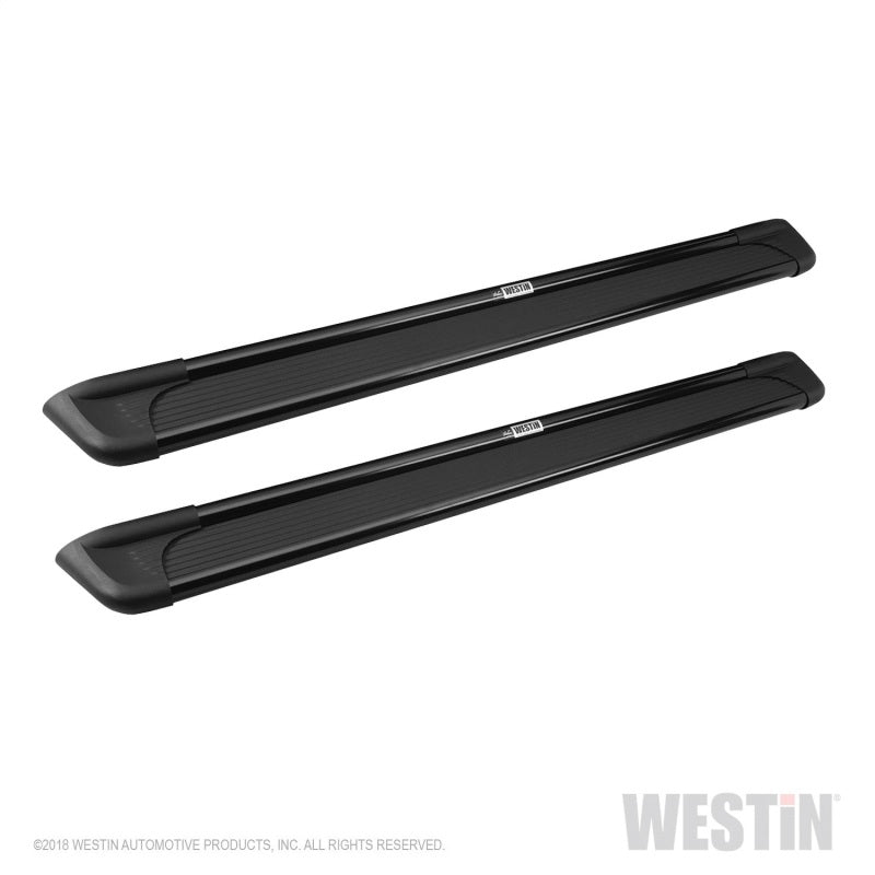 Westin Running Boards Westin Sure-Grip Aluminum Running Boards 72 in - Black