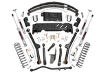 4.5 Inch Lift Kit | Long Arm | RR Leafs | Jeep Cherokee XJ 4WD (1984-2001) - Rough Country - 68622