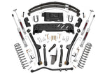 4.5 Inch Lift Kit | Long Arm | RR Leafs | NP242 | Jeep Cherokee XJ 4WD (84-01) - Rough Country - 61722