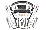 4.5 Inch Lift Kit | Long Arm | RR Leafs | NP242 | M1 | Jeep Cherokee XJ (84-01) - Rough Country - 61740
