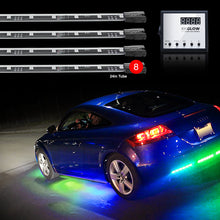 Load image into Gallery viewer, XKGLOW Light Accessories and Wiring XK Glow 3 Million Color XKGLOW LED Accent Light Car/Truck Kit 8x24In Tubes