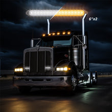 Load image into Gallery viewer, XKGLOW Light Bars &amp; Cubes XK Glow 6 Switchback Grill Lights with Start-up Animation &amp; Sequential Turn Signals