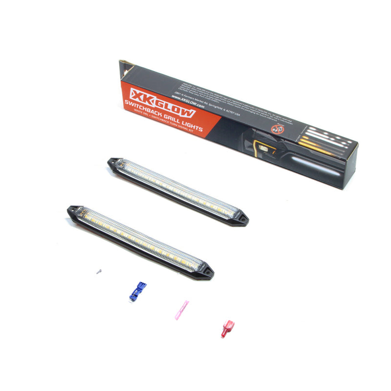 XKGLOW Light Bars & Cubes XK Glow 6 Switchback Grill Lights with Start-up Animation & Sequential Turn Signals
