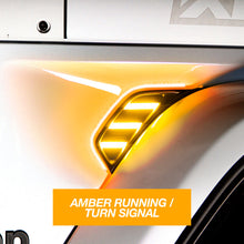Load image into Gallery viewer, XKGLOW Light Accessories and Wiring XK Glow Amber Jeep Air Vent Light w/ Turn Signal &amp; Running Light