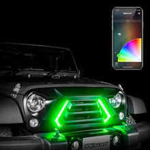 Load image into Gallery viewer, XKGLOW Light Accessories and Wiring XK Glow JK Wrangler XKCHROME LED Grill Kit (Dual Mode)