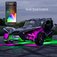 Load image into Gallery viewer, XKGLOW Light Accessories and Wiring XK Glow LED Underglow Light Kit for Polaris Slingshot XKCHROME Smartphone App Controller (Advanced)