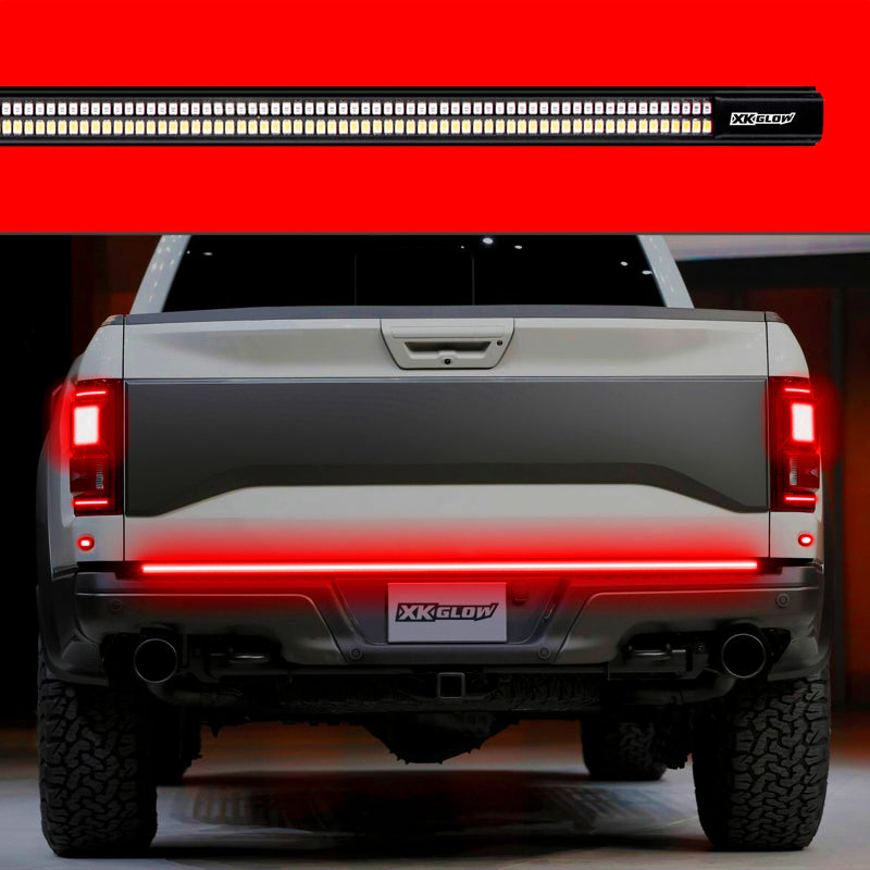 XKGLOW Light Accessories and Wiring XK Glow Truck Tailgate Light w/ Chasing Turn Signal & Built-in Error Canceller - 3rd gen 60in