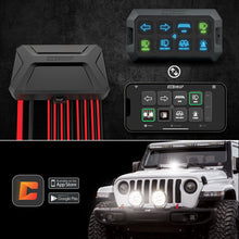 Load image into Gallery viewer, XKGLOW Switch Panels XK Glow XKcommand Bluetooth Switch Panel for Lights 12V Accessory Offroad