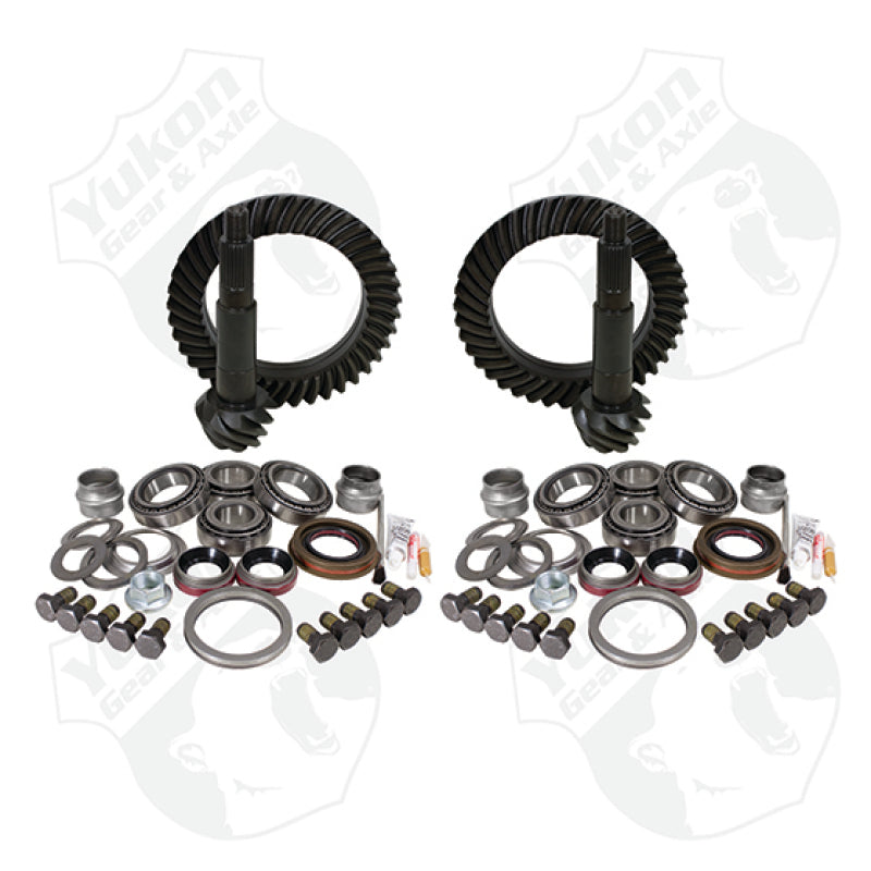 Yukon Gear & Axle Differential Install Kits Yukon Gear & Install Kit Package For Jeep TJ Rubicon in a 5.13 Ratio