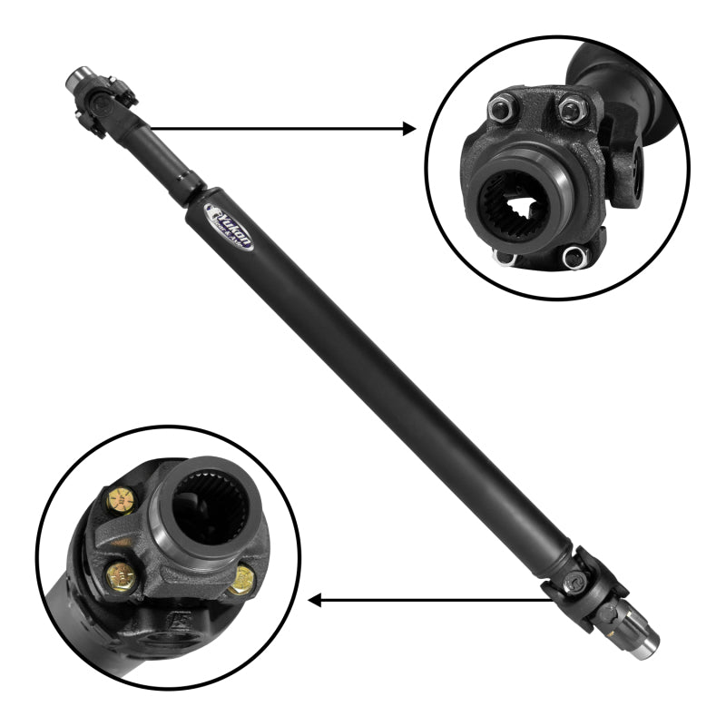 Yukon Gear & Axle Driveshafts Yukon Performance Rear Driveshaft 2018 Jeep JL Sahara 4 Door Auto Selec-Trac