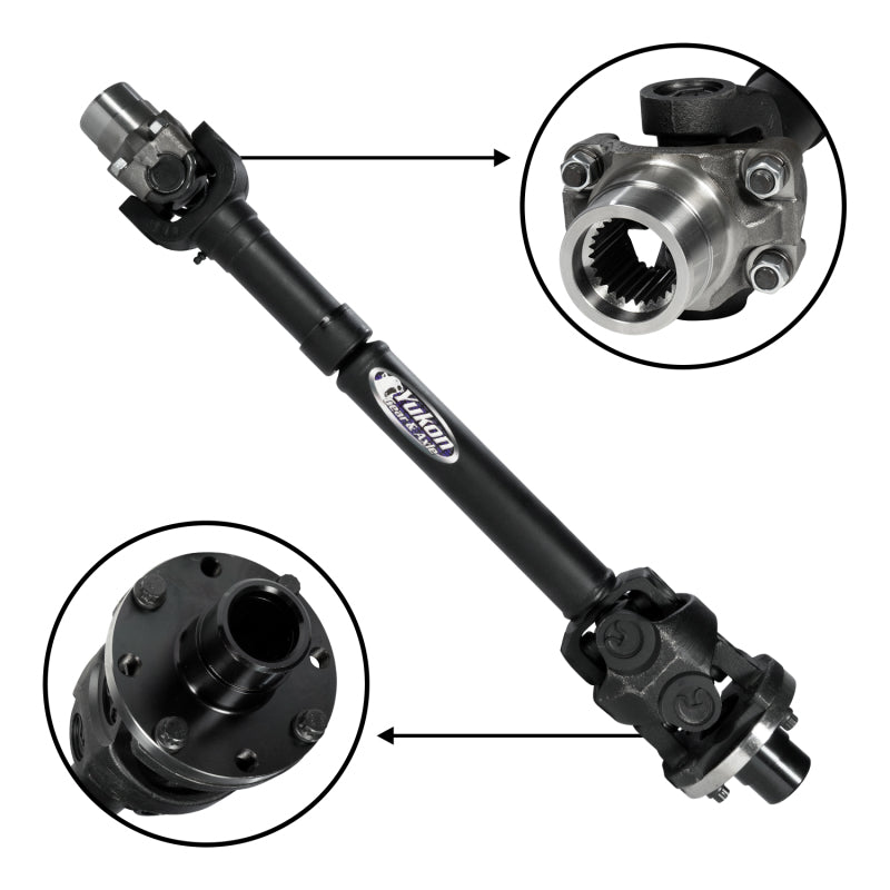 Yukon Gear & Axle Driveshafts Yukon Performance Rear Driveshaft Jeep JL Rubicon 2 Door Automatic