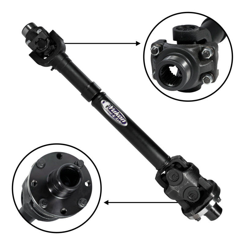 Yukon Gear & Axle Driveshafts Yukon Performance Rear Driveshaft Jeep JL Sport 2 Door Manual w/Dana 35