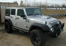Load image into Gallery viewer, N-Fab Nerf Step 07-17 Jeep Wrangler JK 4 Door All - Tex. Black - W2W - 3in